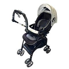 【極美品】Aprica ラクーナビッテクッション レザーハンドル 2107603の画像