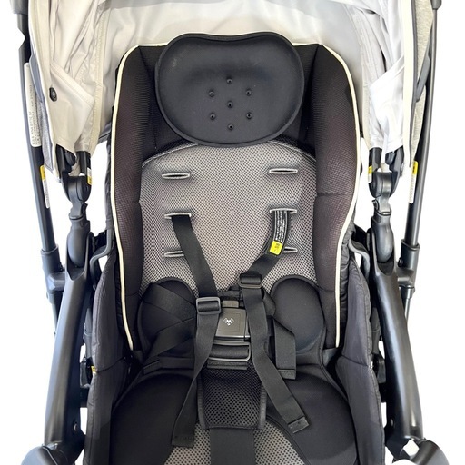 極美品】Aprica ラクーナビッテクッション レザーハンドル 2107603