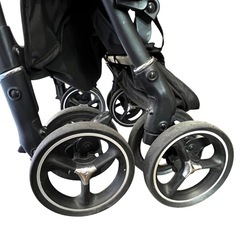 【極美品】Aprica ラクーナビッテクッション レザーハンドル 2107603の画像