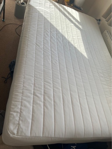 無印良品脚付マットレスセミダブル (りゅうちゃん) 標津のベッド