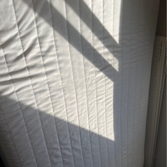 無印良品　脚付マットレス　セミダブルの画像