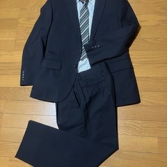 メンズスーツ 上下セット Sサイズ 紺 ジャケット＋パンツ