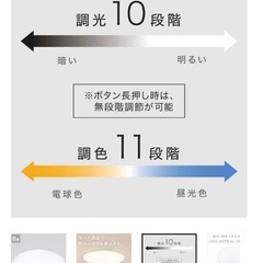 【11/30限定】LEDシーリングライト8畳の画像