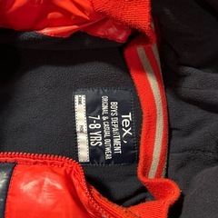TEXダウンジャケット7-8歳用　(130cm位)の画像