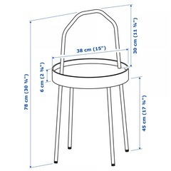 IKEA サイドテーブルの画像