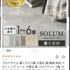 12/10まで SOLUM ソルム フロアタイル　の画像