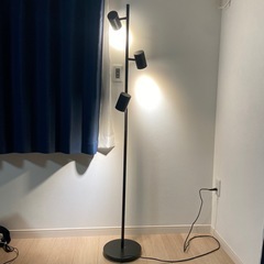 ＩＫＥＡ/イケア NYMANE/ニーモーネ：フロアランプ 3スポット チャコールの画像