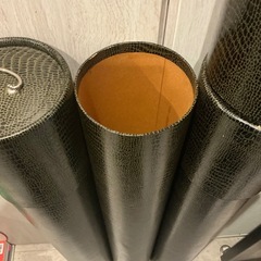 紙筒専門メーカー「ホシノ紙筒工業」製　ポスター・図面収納用大型紙筒　高さ1090、直径150mmの画像