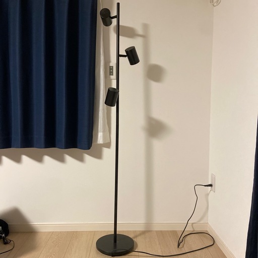 ＩＫＥＡ/イケア NYMANE/ニーモーネ：フロアランプ 3スポット チャコール