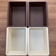 アイリスオーヤマ キッズトイハウスラック おもちゃ箱 KTHR-412ブラウンの画像