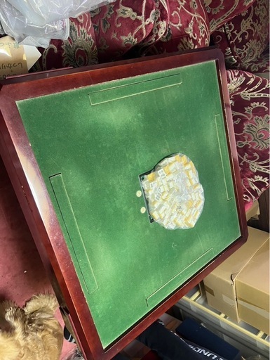 自動雀卓　パイン　2種牌付き、点棒付き　 ジャンク