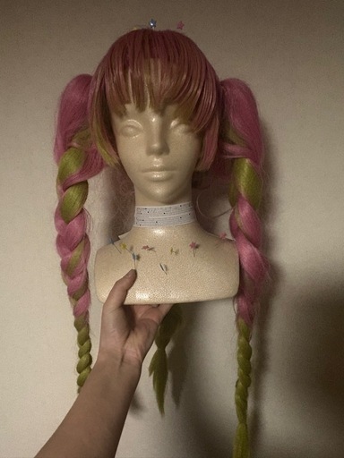 甘露寺蜜璃のコスプレ フルセット