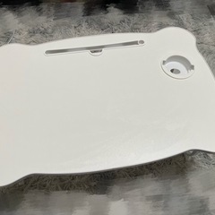 ローテーブル 折りたたみ 白 幅60×奥行40×高さ29.5cm 軽量コンパクトの画像