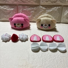 フェルトままごとパンセットーハンドメイドー新品の画像