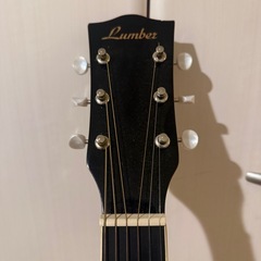 Lumber アコースティックギター　スタンドつき付きの画像