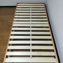 すのこ ベットフレーム シングルの画像