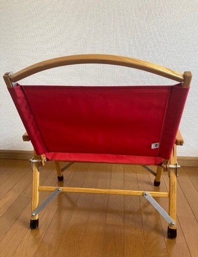 Kermit Chair 工場 カーミットチェア 赤 アウトドア 木製 折り畳み