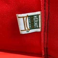 Kermit Chair カーミットチェア　赤　アウトドア 木製 折り畳み　ケース付きの画像