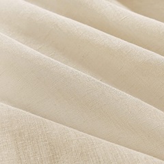 135×100 　リネン風　カーテン　レースカーテン　の画像