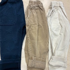 [値下げ交渉可能]子供用ズボン　3点セット　　の画像