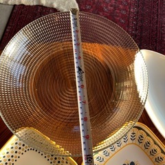 ガラス大皿、他4点セットの画像