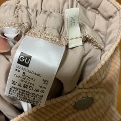 GU140 コーデュロイスカートの画像