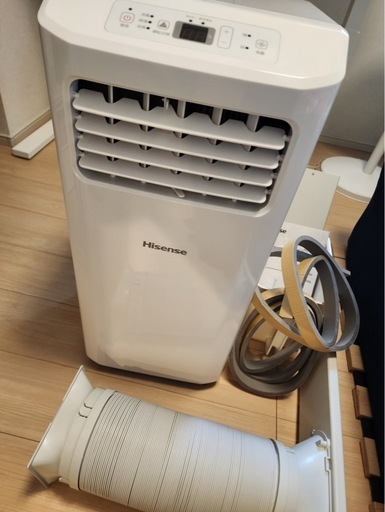 2024年製、美品Hisense、価格相談可能、スポットエアコンHPAC-22G 