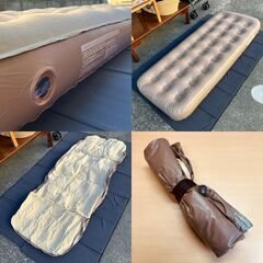 FIELDOOR エアーベッド（シングル）約W75×L180×H20cmの画像