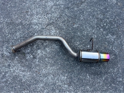 L175S ムーヴ　ロッソモデロ マフラー JASMA公認