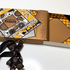 お菓子の箱 資生堂パーラー 秋のチーズケーキ(マロン)の画像