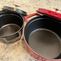 （受け渡し者決まりました）STAUB鍋の画像