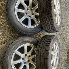 ナンカン製AW-1スタッドレスタイヤ4本セット（ホイール付き）215/60R16の画像