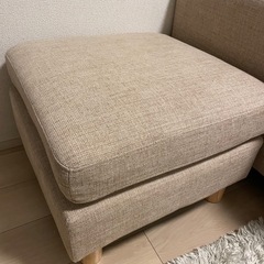 ソファー オットマンの画像