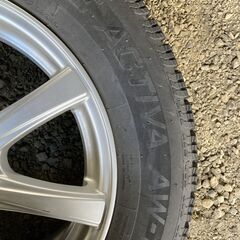 ナンカン製AW-1スタッドレスタイヤ4本セット（ホイール付き）215/60R16の画像