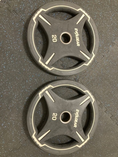 バーベルプレート(50mm用)20kg×2