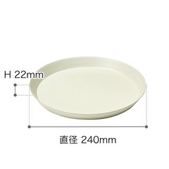 ideaco イデアコ メラミンプレート 24 の画像