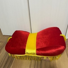 美女と野獣サンタルクッションの画像