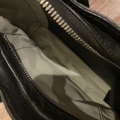 ハラコ本革ミニショルダーバッグ　ダメージありの画像