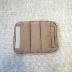 【大和屋】 yamatoya すくすくチェア スリム-Jチェアクッション モカの画像