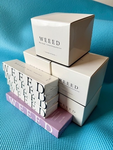 【新品未使用】WEEED Bliss Scrub ラベンダー&バニラ 5個セット
