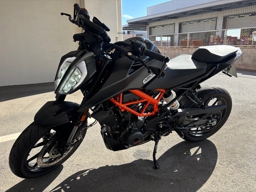 KTM390Duke ｜走行355km 車検・自賠責2028年｜カスタム｜未登録新車購入ワンオーナー