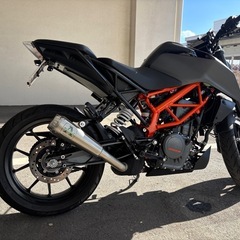 KTM390Duke ｜走行355km 車検・自賠責2028年｜カスタム｜未登録新車購入ワンオーナーの画像