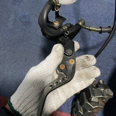 tw200tw225フロントブレーキキャリパーマスターシリンダーの画像