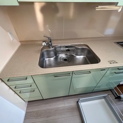 2.4mシステムキッチン　IH仕様の画像