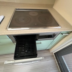 2.4mシステムキッチン　IH仕様の画像