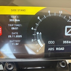 KTM390Duke ｜走行355km 車検・自賠責2028年｜カスタム｜未登録新車購入ワンオーナーの画像