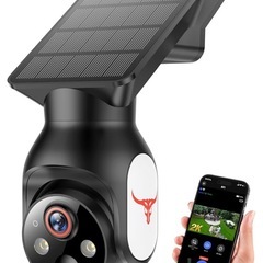 ★新品★防犯カメラ　ソーラー充電の画像