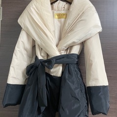 CECIL Mc BEE バイカラーダウンコートの画像