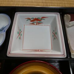 松花堂弁当箱 ５セット 器付きの画像