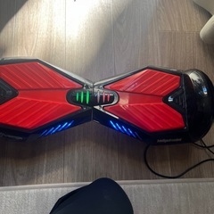 Hoverboard レッド ブラック LEDライトの画像